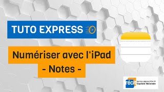 Numériser des documents avec iPad Notes