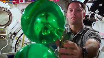 Water Sloshing on the Space Station | Video