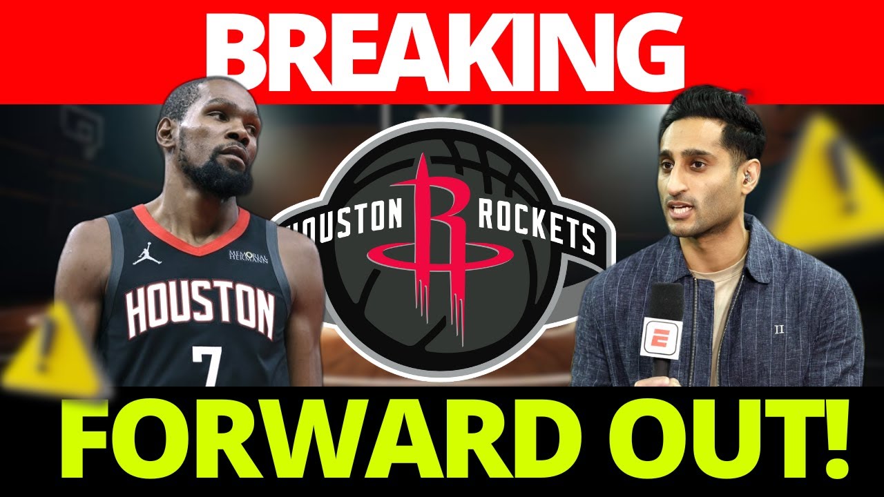 OMG! VETERAN FORWARD SUDDENLY OUT?! TWO-WAY STAR FORCED INTO SHOCKING NEW ROLE! ROCKETS NEWS