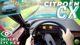 1975 Citroën CX2200 Pallas - POV DRIVE & WALK-AROUND: One of the EARLIEST CXs in the UK!