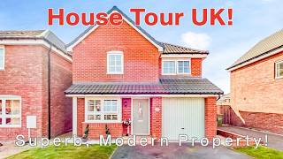 House Tour Uk Modern Home For Sale 325,000 Swaffham, Norfolk, Longsons Estate Agents.