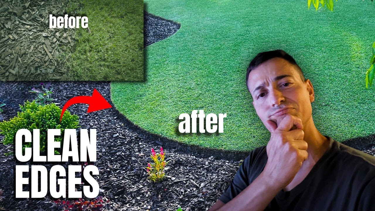 Get Picture-Perfect Edges in your Lawn with this simple method