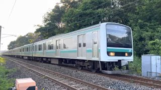 (約81.2km)522M E501系K704編成 普通 水戸行 常磐線 泉~植田間 通過