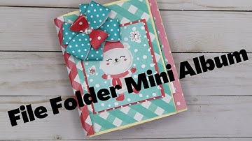 File Folder Mini Album