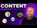 5 best content management systems in 2024