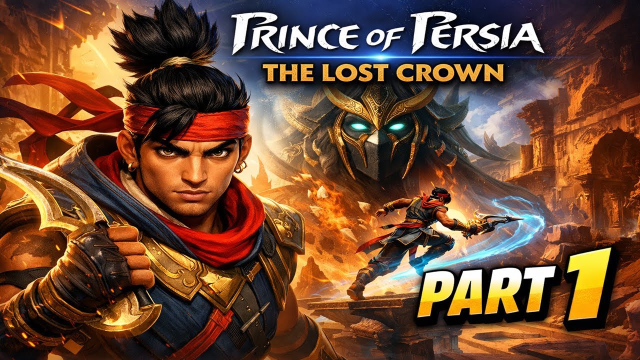 Prince of Persia The Lost Crown – Part 1 - Gameplay Walkthrough -  No Commentary