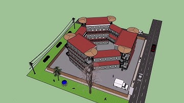 3D shipping container sketchup design