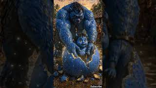 आसमान से गिरा एक अंडा😲 #ai short#trending #3d cartoon #danav #cartoon #trending #viral