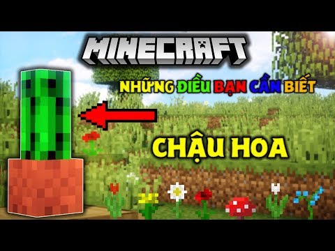 Video: Cách Làm Chậu Hoa Trong Minecraft