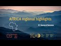 Africa region highlights (91st General Session) Monday 27 May 2024