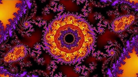 Purple Flame, A Mandelbrot Fractal Zoom (2k)