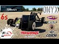TRAXXAS SLEDGE SPEED RUN!! Powered by ONYX 6s lipo! #rcspeedrun #rccar #castlecreations #traxxas 
