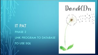 PAT Phase 2: Link the database to use SQL