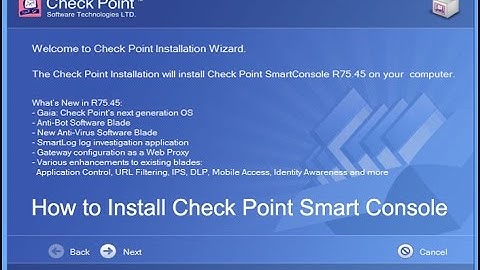 How to install Checkpoint Smart Console on Windows 10
