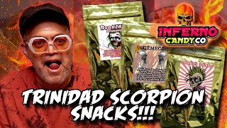 TRINIDAD SCORPION CHURROS, TWINKIES, & TORTILLA CHIPS │ Inferno Candy Co.