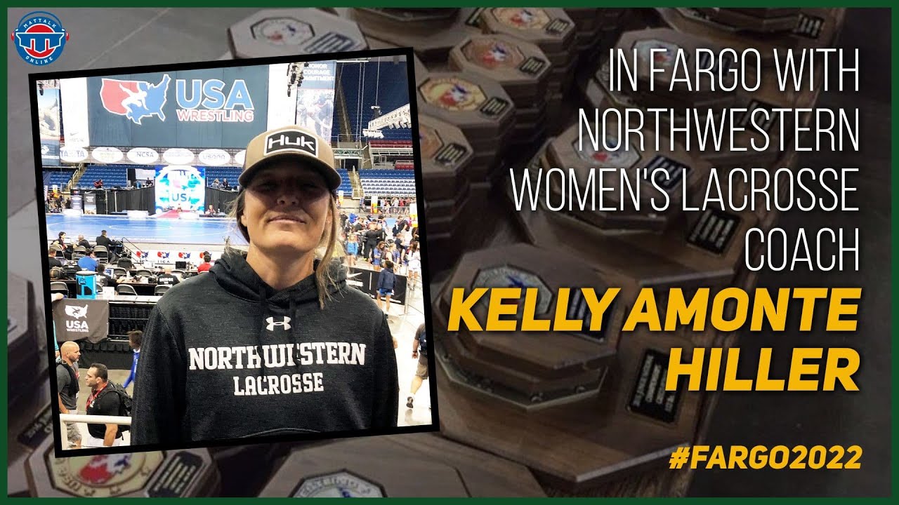 Northwestern women's lacrosse coach Kelly Amonte Hiller in Fargo2022