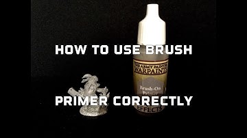 How To Use Brush On Primer To Get A Smooth Finish : Brush Basics