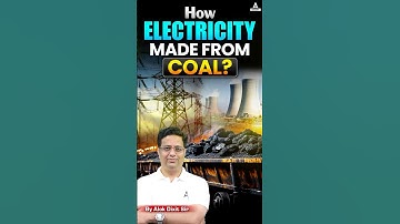 How Electricity is Generated from Coal? #neet2025 #electricitygeneration #thermalpowerplant #aloksir