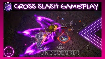 UNDECEMBER CROSS SLASH BUILD GAMEPLAY #UNDECEMBERGAMEPLAY #undecember #undecemberandroid