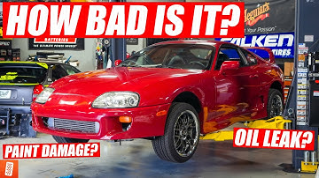 Building a Modern Day (Fast & Furious) 1994 Toyota Supra Turbo Part 1 - Deep Inspection & Surprises