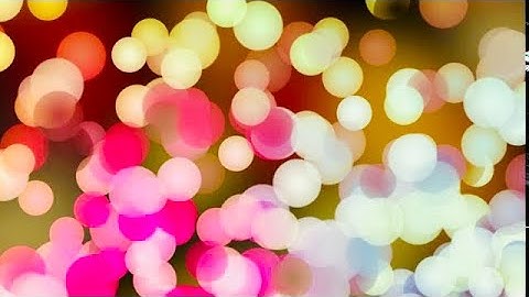 Colorful glowing dots animated background video , No Copyright , colorful bokeh background