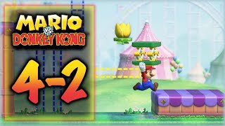 Mario Vs Donkey Kong - Level 4-2 - All Presents Gifts - Merry Mini-Land