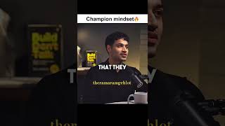champions mindset ✨#viral #podcast #motivation #interview #inspiration #rajshamani #chandrayaan3