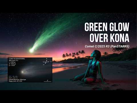 Green Glow Over Kona (Music Video): The Comet, the Mystery… and the Signal in the Sky