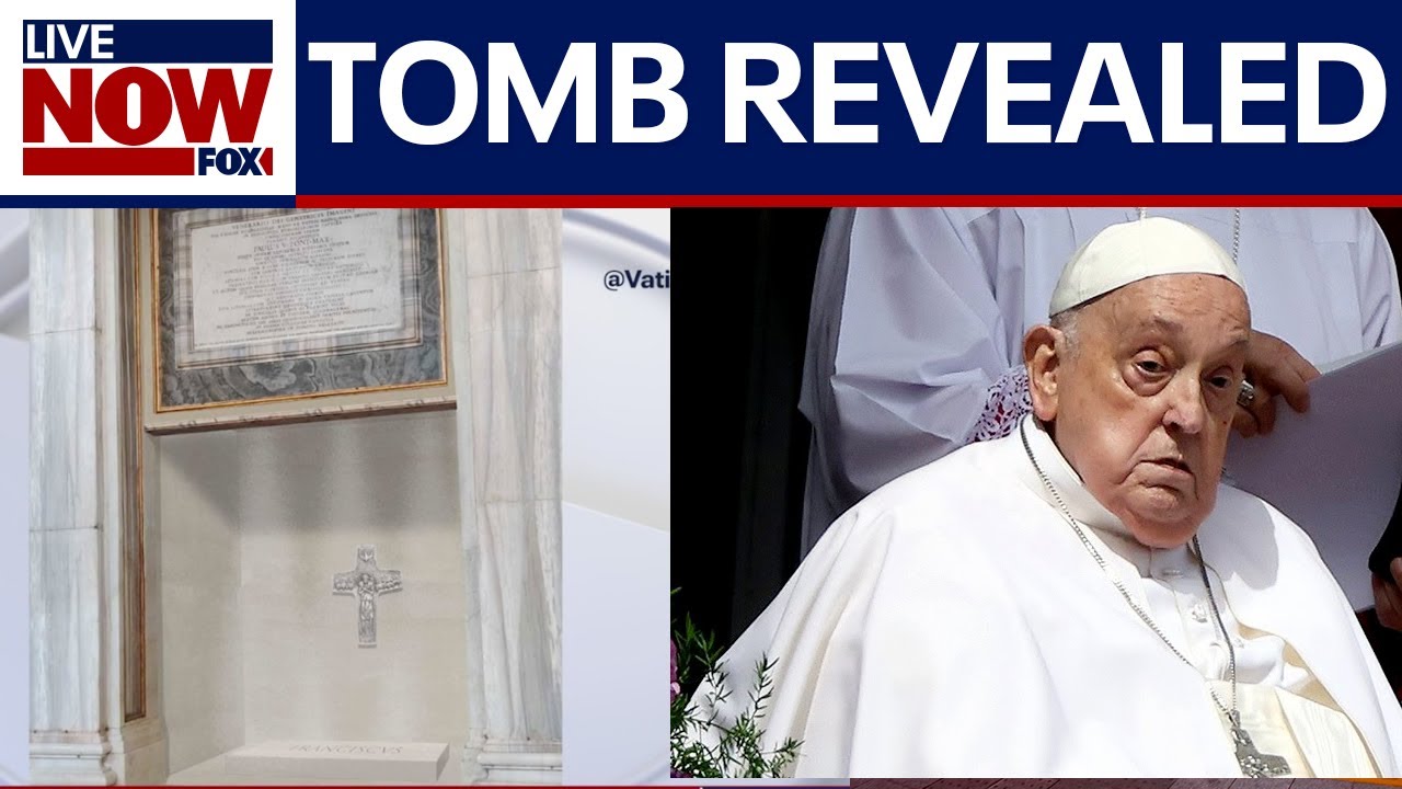 Watch: Pope Francis' tomb revealed