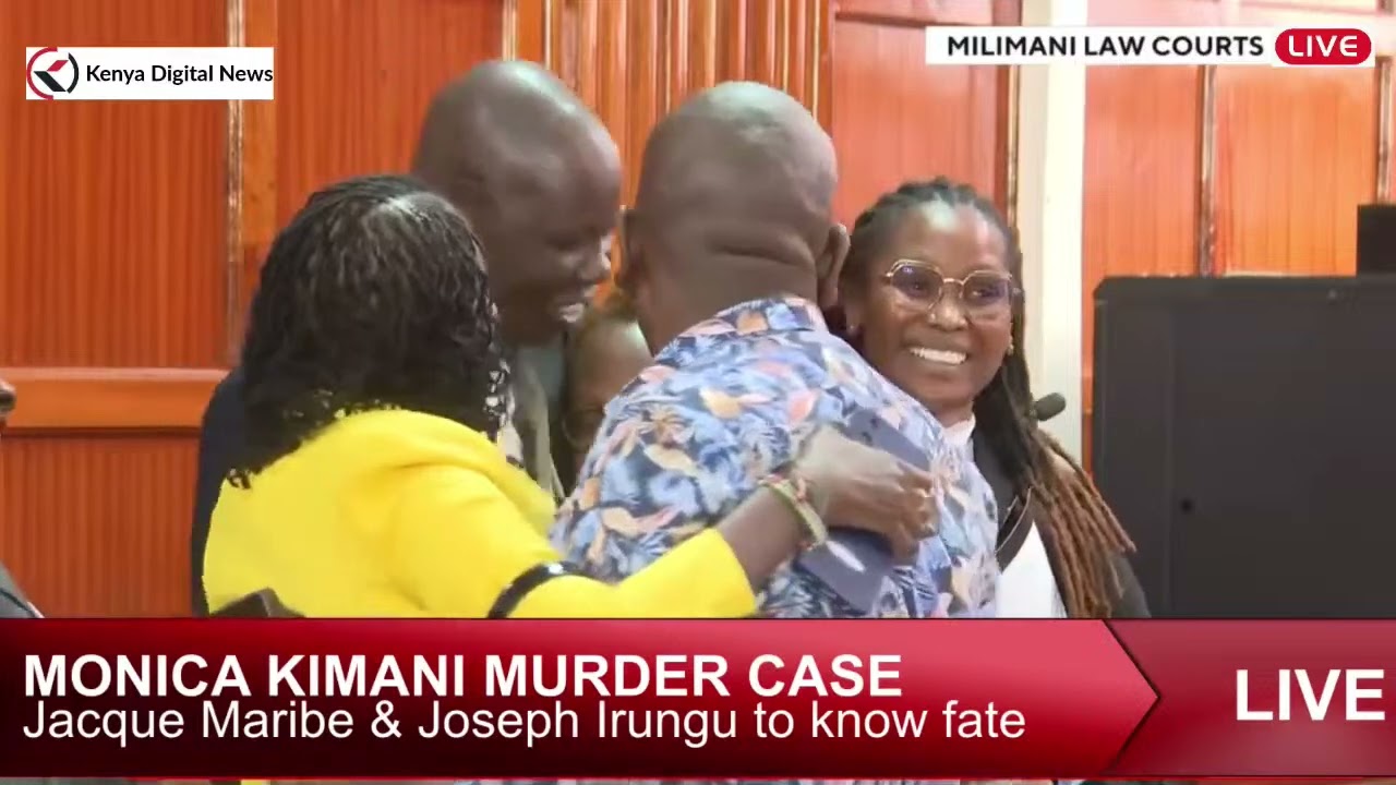 Jacque Maribe's moments in court after being acquitted in Monica Kimani's murder case!!
