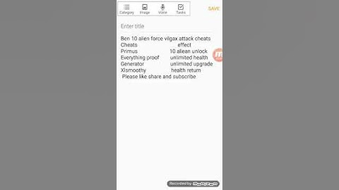 Ben 10 alien force vilgax attack psp cheats code || by Technical Panwar