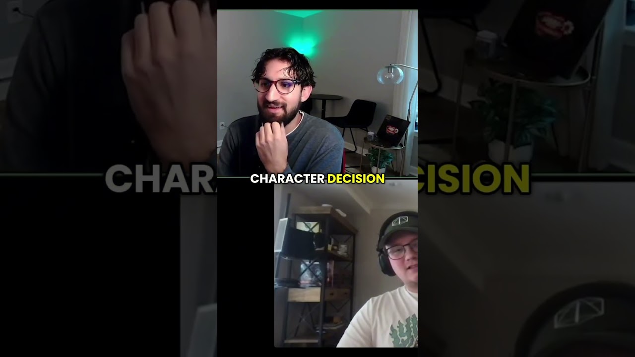 Optimistic character or bad writing? 