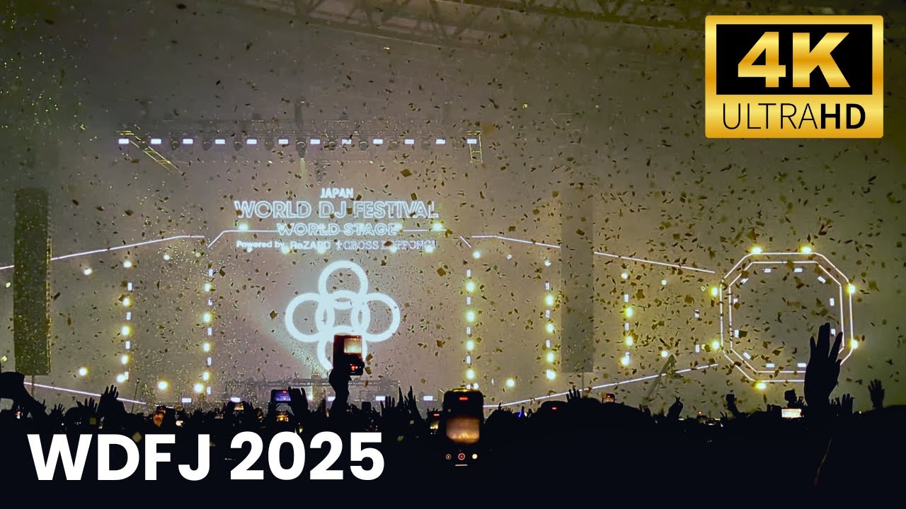 ALESSO  World DJ Fastival Japan 2025 FULL LIVE [4K HDR]