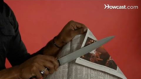 Quick Tips: How to Test a Knife