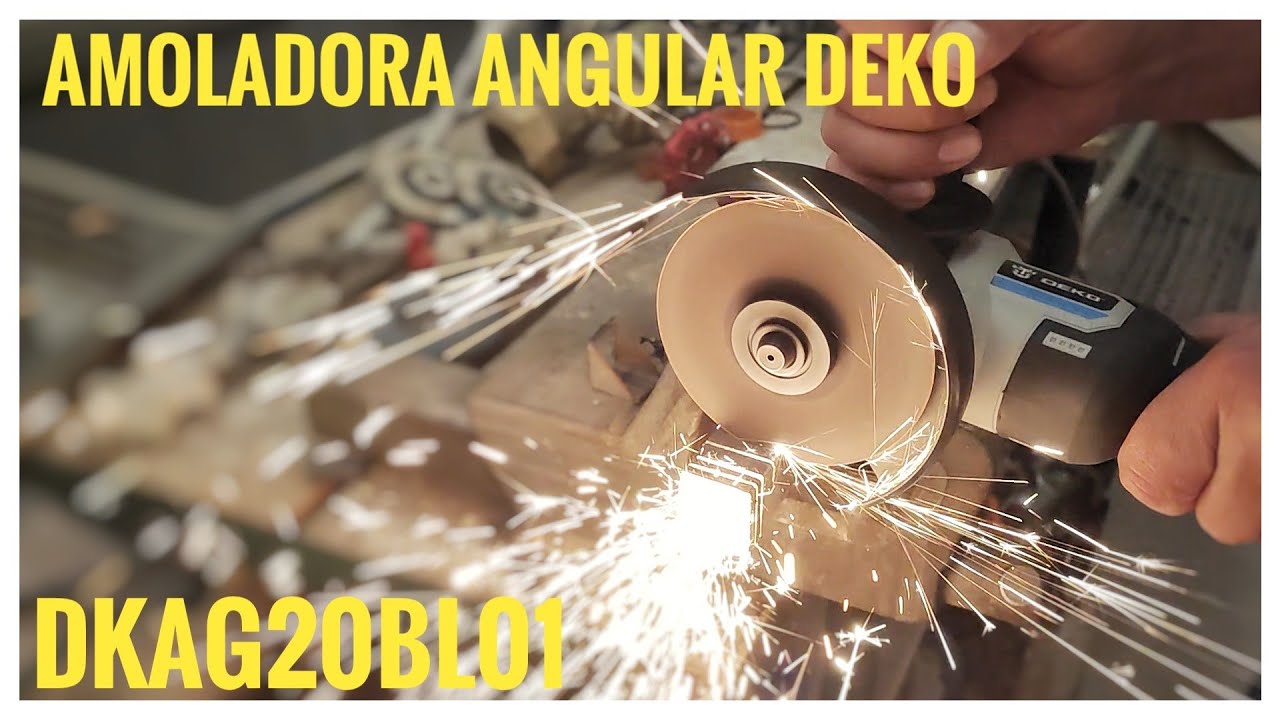UNBOXING AMOLADORA ANGULAR DEKO DKAG20BLO1🌀BRUSHLESS 🌀