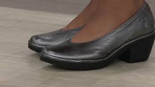 FLY London Leather Pumps - Walo - YouTube