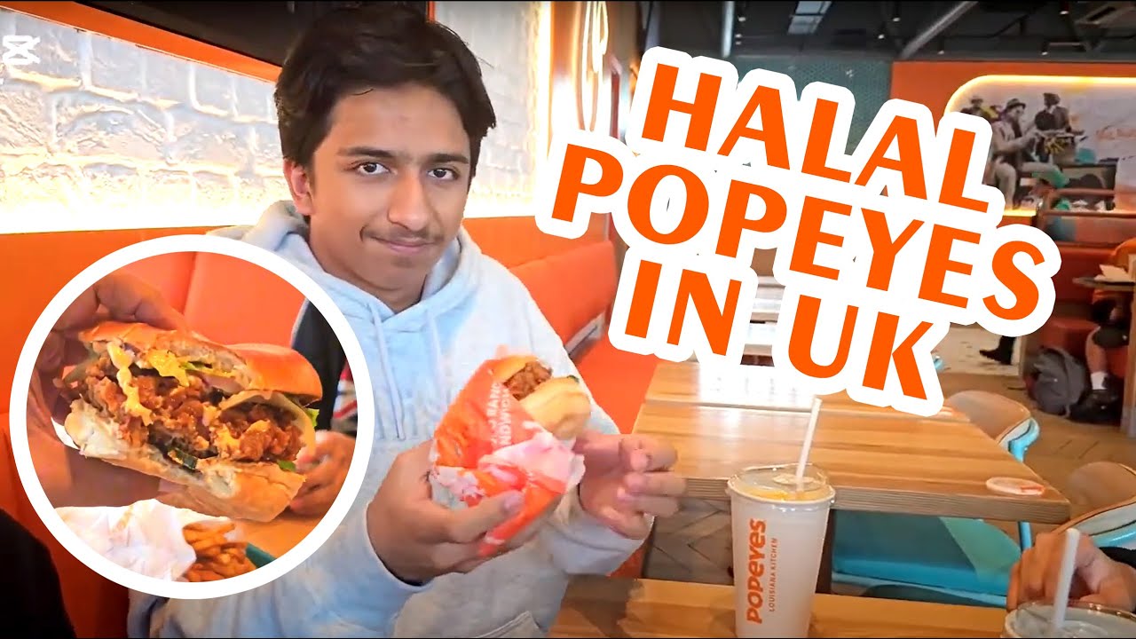 Popeyes - The Best Halal Fast Food in Birmingham / Visit to Leasowes Park