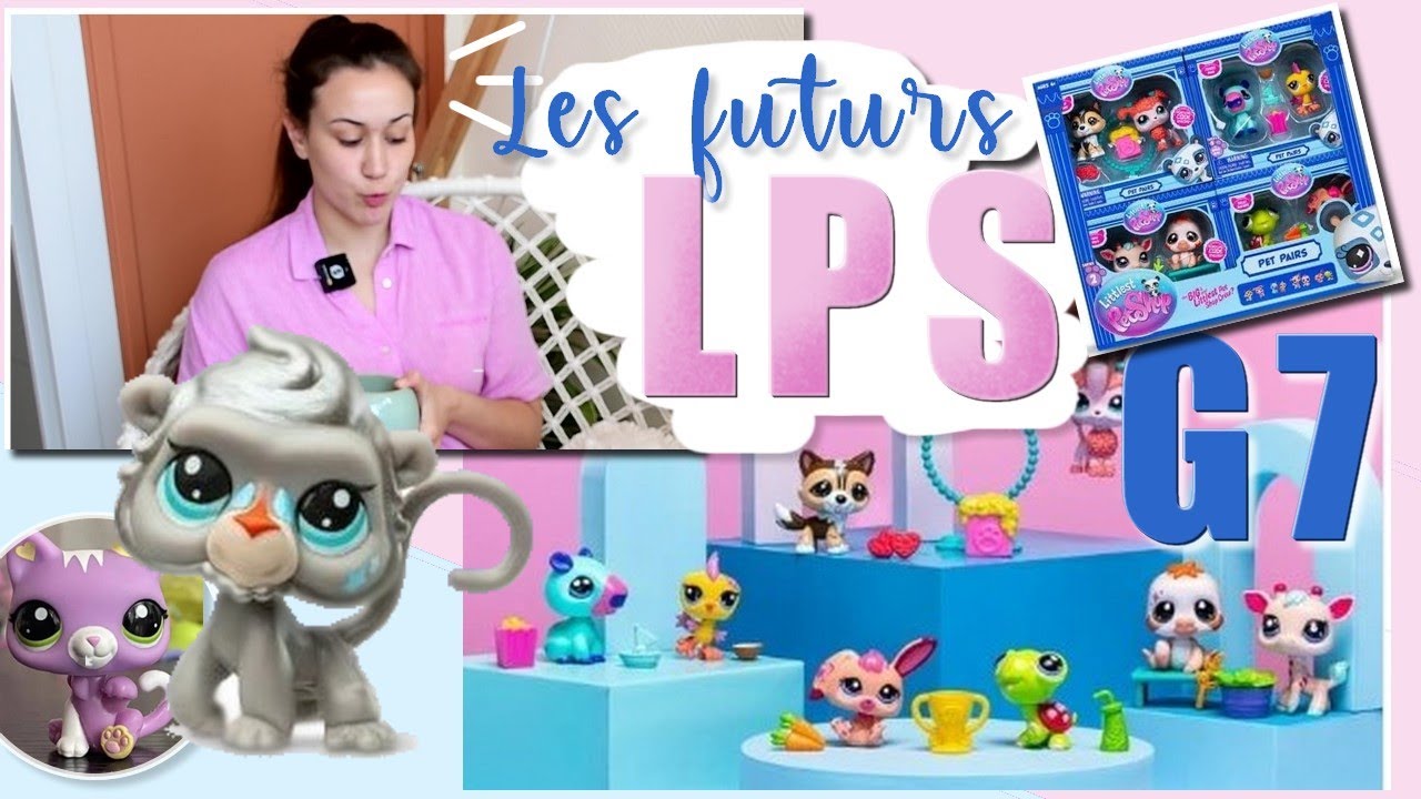 Authentic Petshop Chat Jaune G7 Exclusivité France