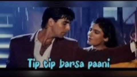 Tip Tip Barsa Pani | Raveena Tandon & Akshay Ku🤩mar | Romantic Rain Song | Mohra