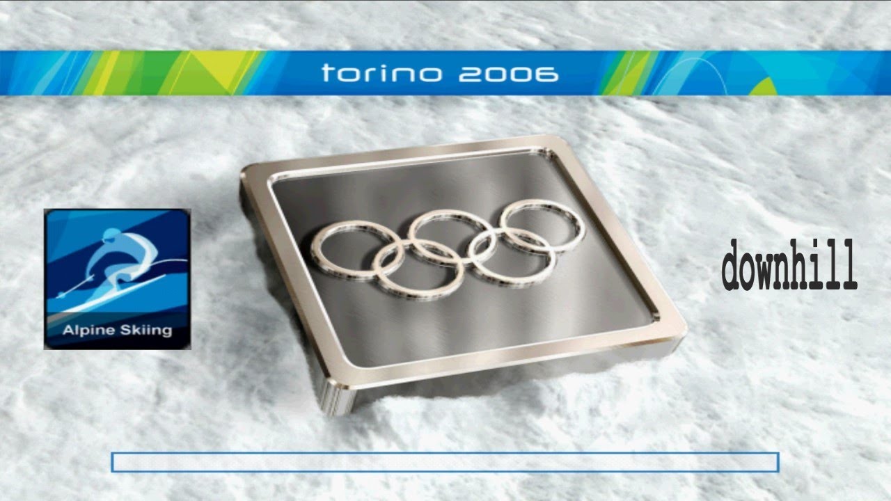 Torino 2006 (PS2) | #2 - Alpine Skiing - Downhill