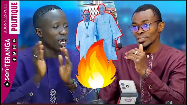 Débat houleux entre Serigne Niang et Abdou Nguer sur le cas de Djiby Ndiaye décoré par Diomaye...