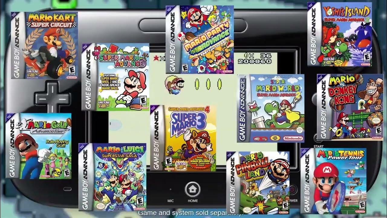 Game Boy Advance Games on Wii U YouTube