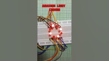 making an amazing led light chaser using #arduino #diy #ledlights #chaser #shortsfeed