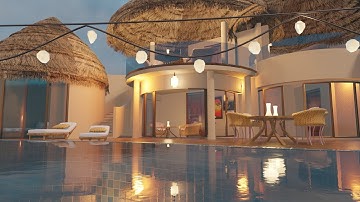 architecture in blender 2 81 making a vacation beach hotel in blender part 2