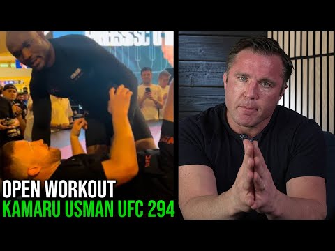 Kamaru Usman ?Popped His Knee?