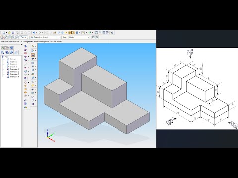 EX1.6 20ME02P 3D MODEL - CAEG Lab Solid Edge (Kannada)