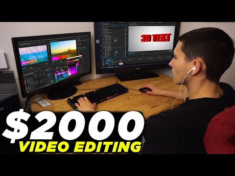 How I Make $2000 a Month Video Editing