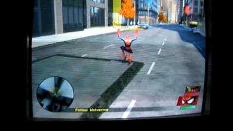 Spiderman Web of Shadows Glitch PS3