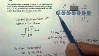 Dynamics 13.4b F=ma xy