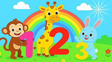 123 Number Games for Kids - Learn Numbers Count 1-5 | Educational Video | Android Gameplay